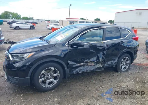 2019 Honda Cr-V Ex из США, поврежденный, VIN 2HKRW1H58KH513031